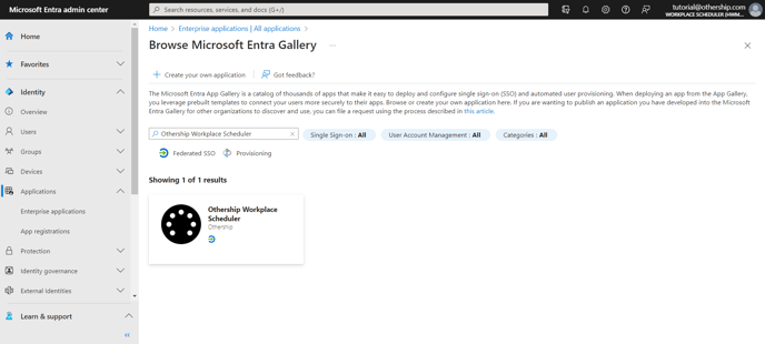 Othership SSO Entra Gallery