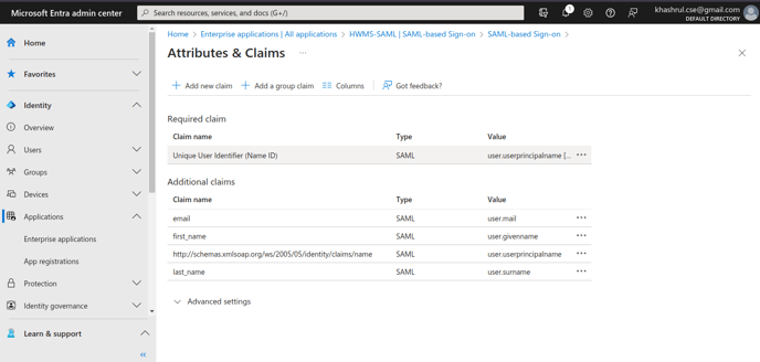 SSO and SAML using Entra 6